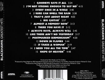 BLACKHAWK - GREATEST HITS NEW CD
