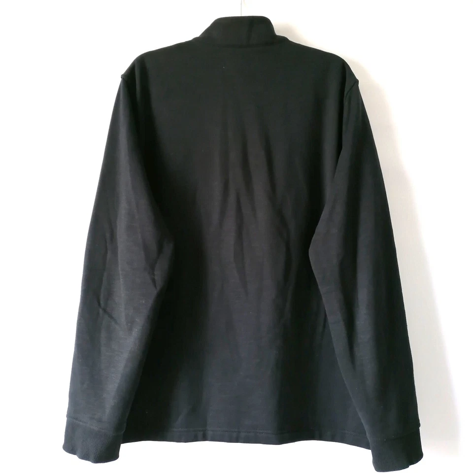 Moletom Masculino APT.9 Kohl's Preto 1/4 Zíper Premier Flex Performance Tamanho XL Novo com etiquetas - Imagem 4 de 4