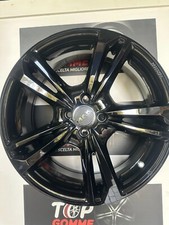 4 CERCHI IN LEGA 17" MAK EMBLEMA  FIAT 500 ALFA  MITO LANCIA DELTA  4X98 NERO