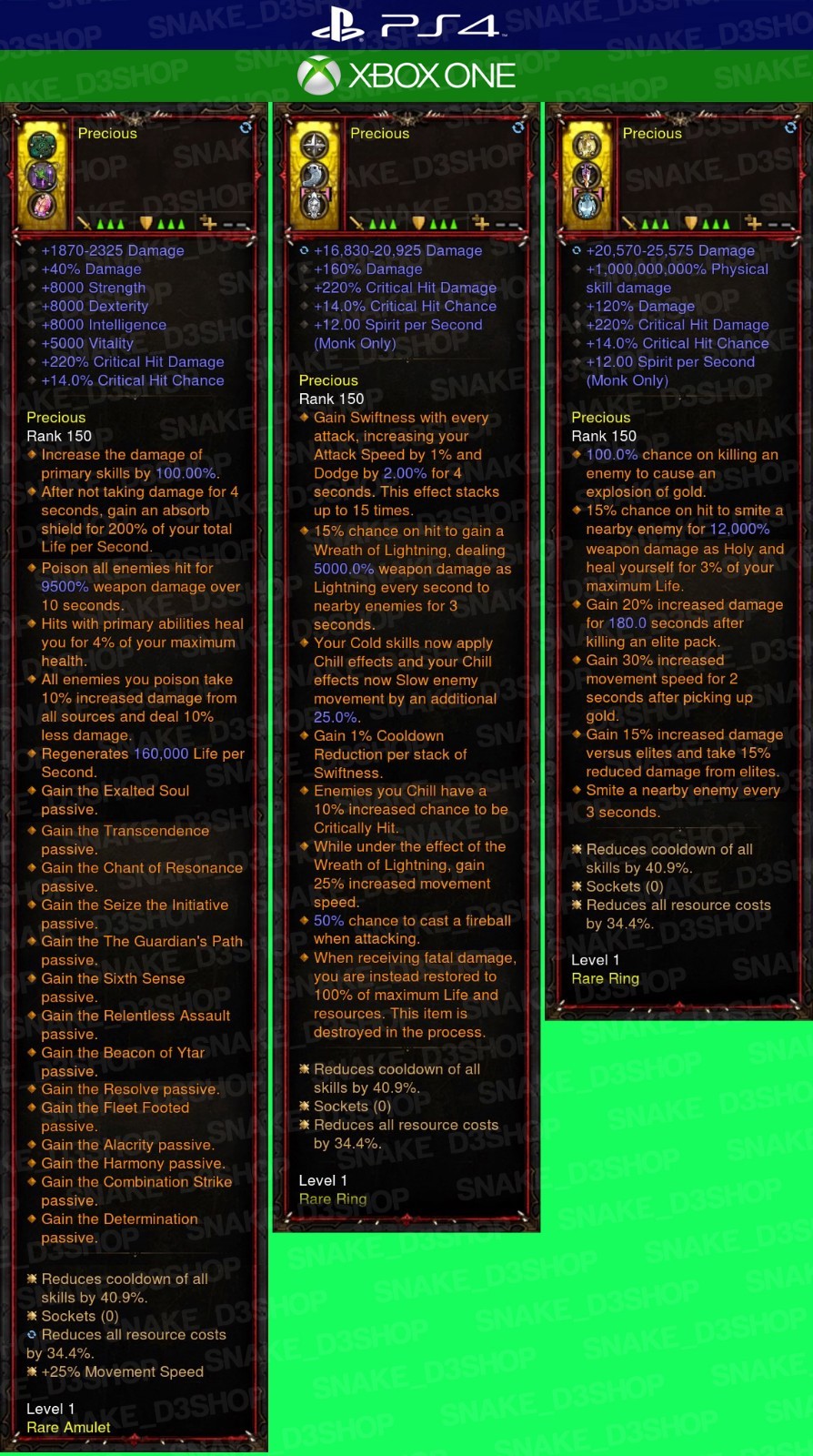 Primal Collection : Diablo 3, Diablo III Modded Sets - Xbox One, PS4/P – Tagged "barbarian" – Seasonal & Non-Seasonal Diablo 3 Mods - Foto 5