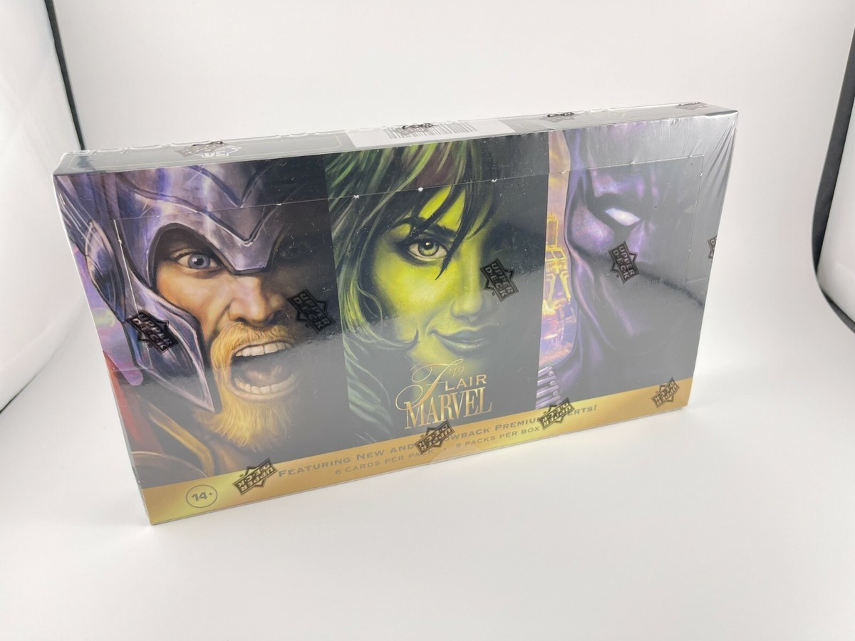 その他 Marvel flair 2019 upperdeck buyback card 2019 Marvel Flair Trading Cards Upper Deck- Sealed Hobby Box
