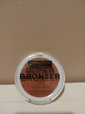 Revolution Super Bronzer Powder Super Matte Finish .21 Oz Lightweight Touch New