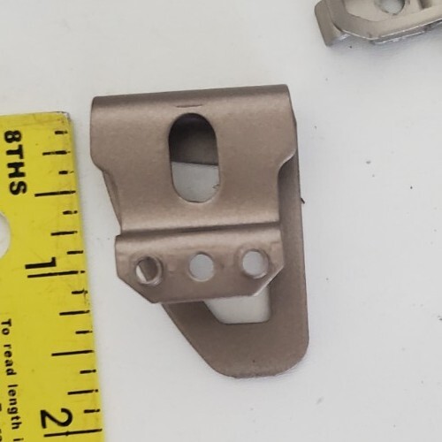 3 clips w screws Original Milwaukee Tools m18 m12 NEW belt clip holder