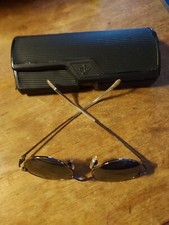Vintage Woman/ Childs Sunglasses W/Case