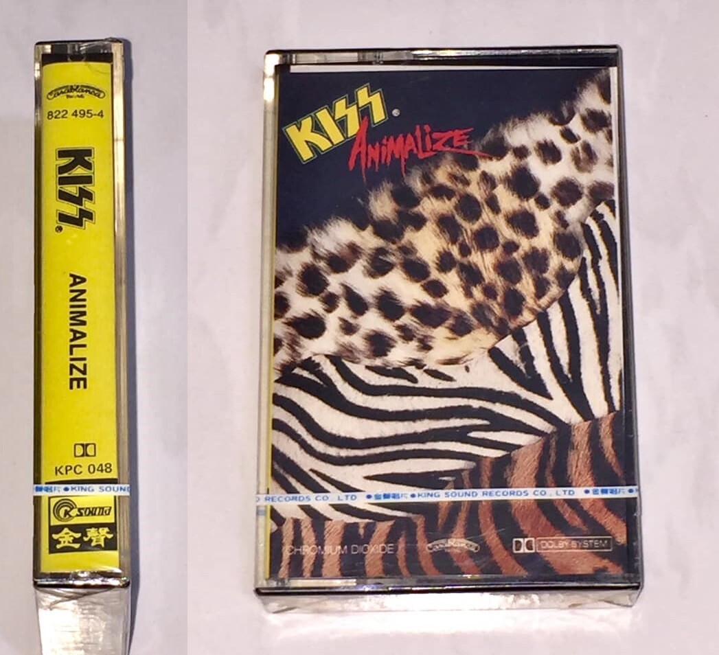 Kiss 1984 Animalize Taiwan 1st Edition Cassette Tape Brand New