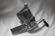 VINTAGE MANUAL SALAD MASTER  PROCESSOR CHROME HOPPER & CRANK HANDLE