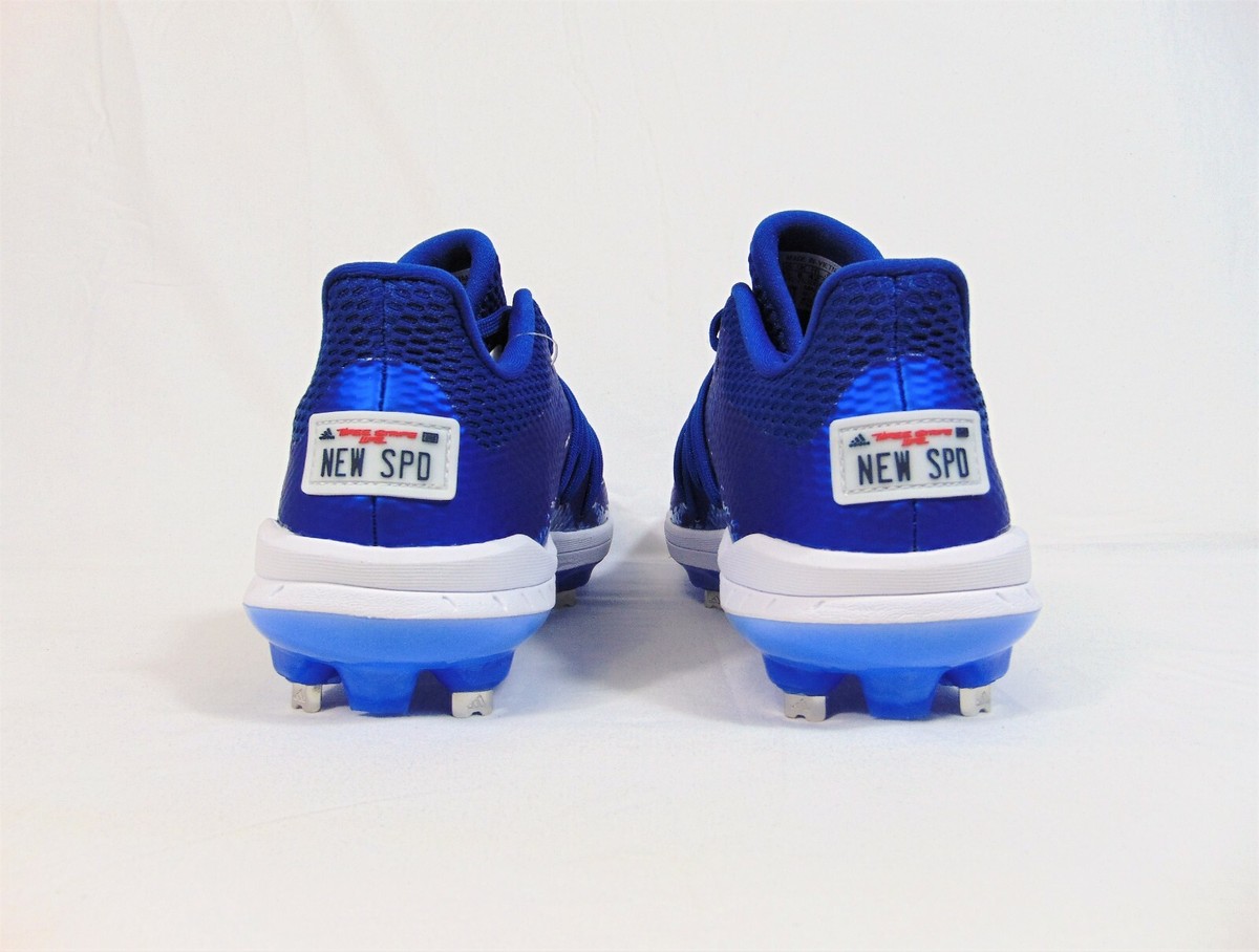 Adidas Adizero Afterburner 6 Speed Blue Metal Baseball  display picture 2