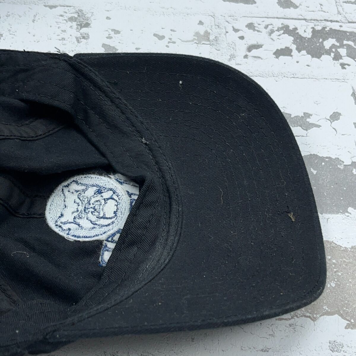 Butler Bulldogs Hat Cap Strap Back Black Dad Baseball