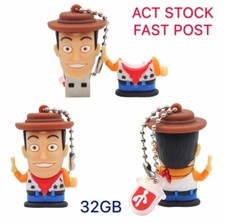 Woody Toy Story Buzz 3D USB Flash Drive Memory Stick Christmas Gift 32G Present