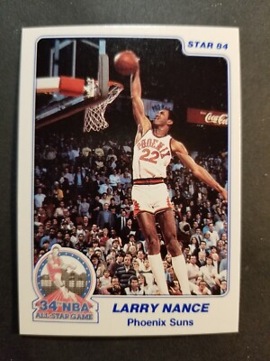 1984 Star slam dunk LARRY NANCE card # 7 | eBay