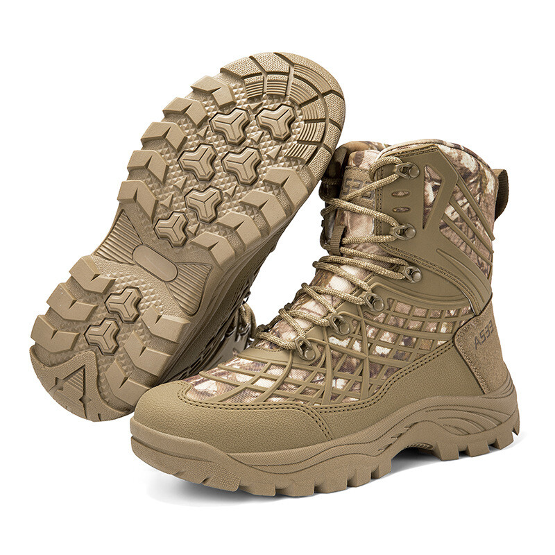 Waterproof Military Boot Tactical Breathable Outdoor Men display picture 2