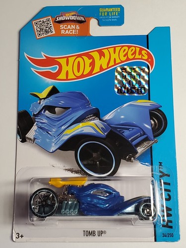 Hot Wheels Hw City Tomb Up, 34/250 Blue