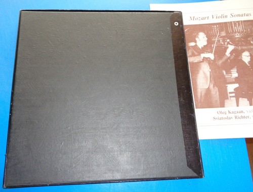 Oleg Kagan/Sviatoslav Richter MOZART Violin Sonatas - HMV 2 LP set SLS 5020 - Picture 2 of 2