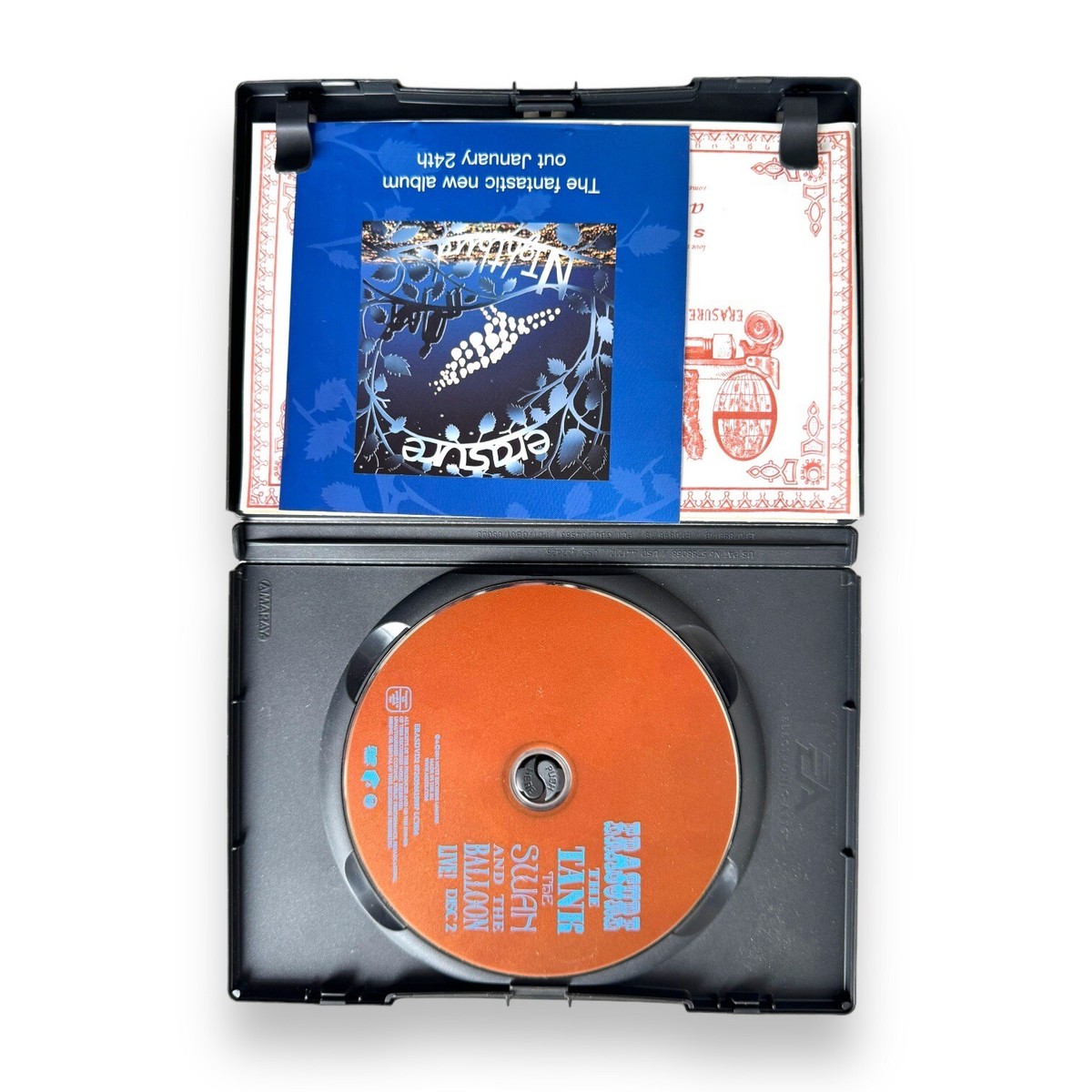 Erasure - The Tank, The Swan And The Balloon - Live! (DVD, 2013) 2