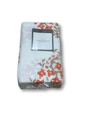 Performance Block Print Paisley King Pillowcases- Threshold Orange