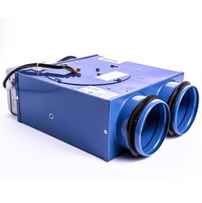 Ventilatore tubolare scarico aria radiale Dalap LIN mini Ø 100/100 mm due uscite