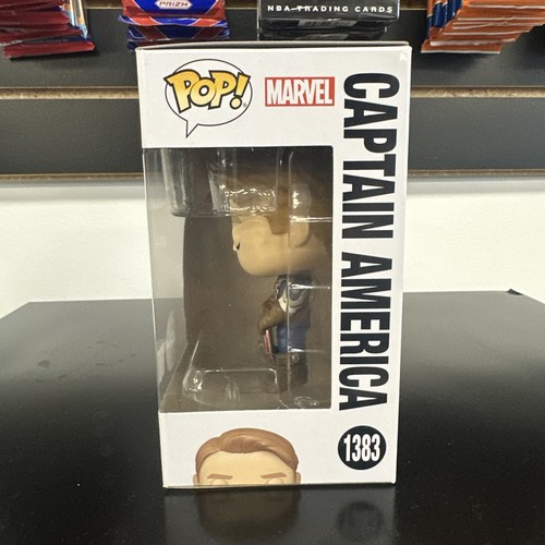 Funko Pop Captain America Esclusiva Infinity 1383 Limited Glow Chase JL - Foto 2 di 5
