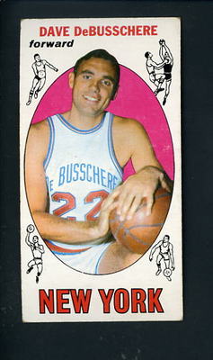 1969 Topps # 85 ROOKIE Dave DeBusschere VG/EX cond New York Knicks