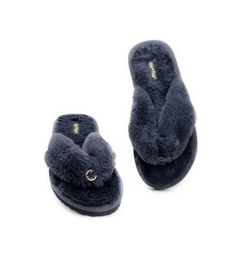 Original flip*flop Fur Fell-Hausschuhe Damen Gr. 40 Neu