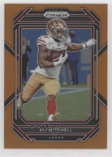 2022 Panini Prizm Orange Prizm 30/249 Elijah Mitchell Eli Mitchell #264 0b3