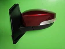 2013-2019 Ford Escape Driver Side Mirror Ruby Red Rr Heated Wheat-blindspot Oem