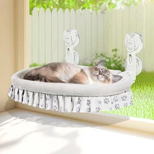 Cat Window Perch for Large Cats - No Tools Large, Animal characteristics 