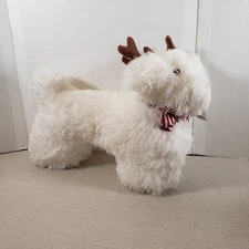 My Texas House Plush Dog Decorative Pillow Andy Christmas Toy Decoy 12"x17"_BA