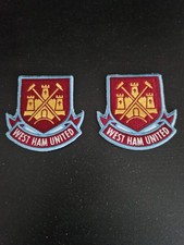 BNWOT West Ham United sew on patches⚒️