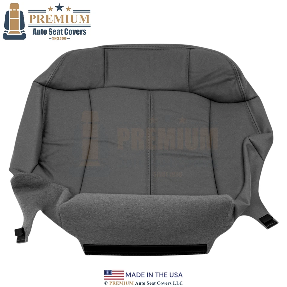 1999 - 2002 适用于雪佛兰索罗德真皮乘客侧座套 Dk 灰色 — 第 4/4 张图片