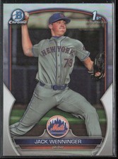 2023 Bowman Draft Jack Wenninger Chrome Refractor