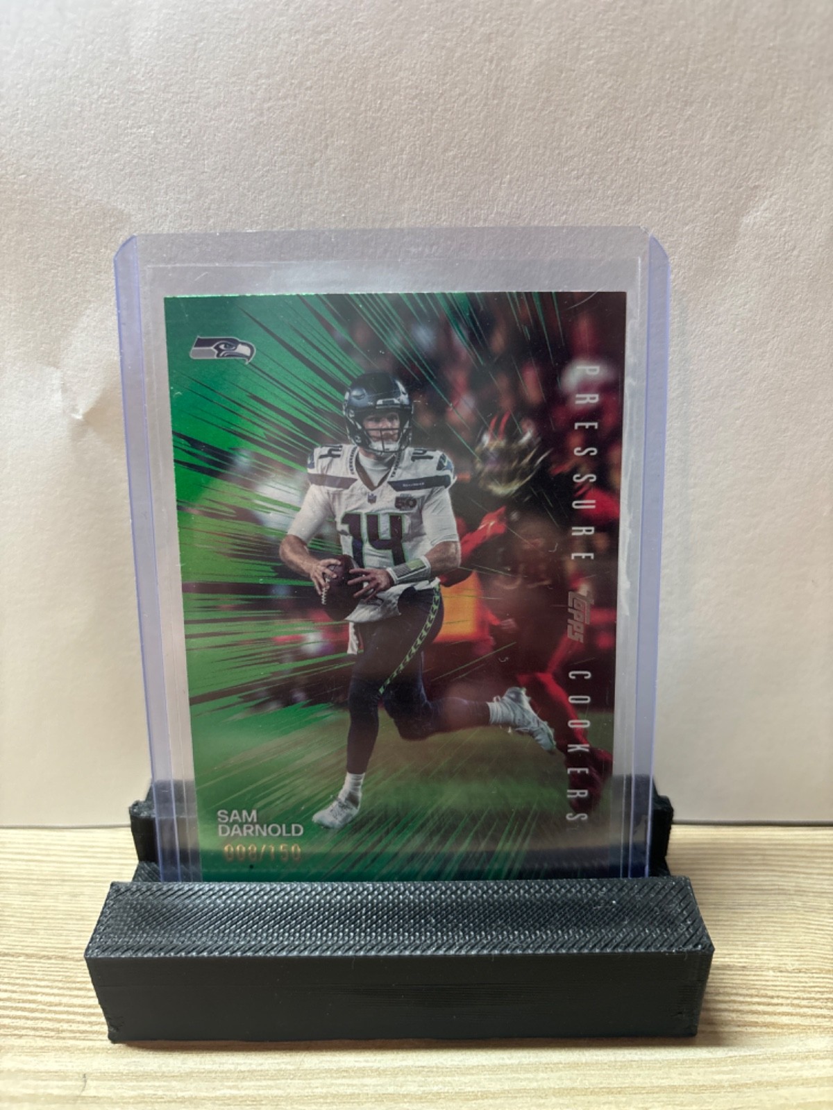 Topps 2026 Sam Darnold Pressure Cookers PC-24 Green /150