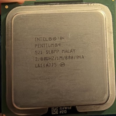 Intel P4 Pentium 4 521 CPU Processor 2.8GHz SL8PP