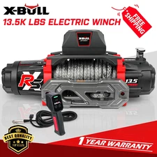 X-BULL Electric Winch 14500LBS 13500LBS 12000LBS 4WD Trailer Jeep Winch Offroad