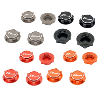 4pcs 17mm Hex Rad Muttern Für 1:8 RC Auto Lkw Ersatz Ersatzteile Acc