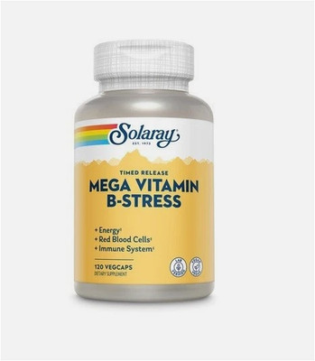 Solaray Two-Stage Mega B-Stress 120 Capsule 2/2029