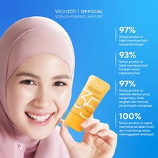 Wardah Bright-C Hydrating Sunscreen SPF 35 PA  Vitamin C Niacinamide 0 Alcohol