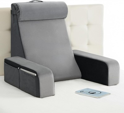 25'' Extra-Lar Reading Pillow for Tall Adults   60° Ergonomic