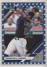 2019 Donruss Variation Independence Day Francisco Lindor (Dark Jersey) #68 y0i