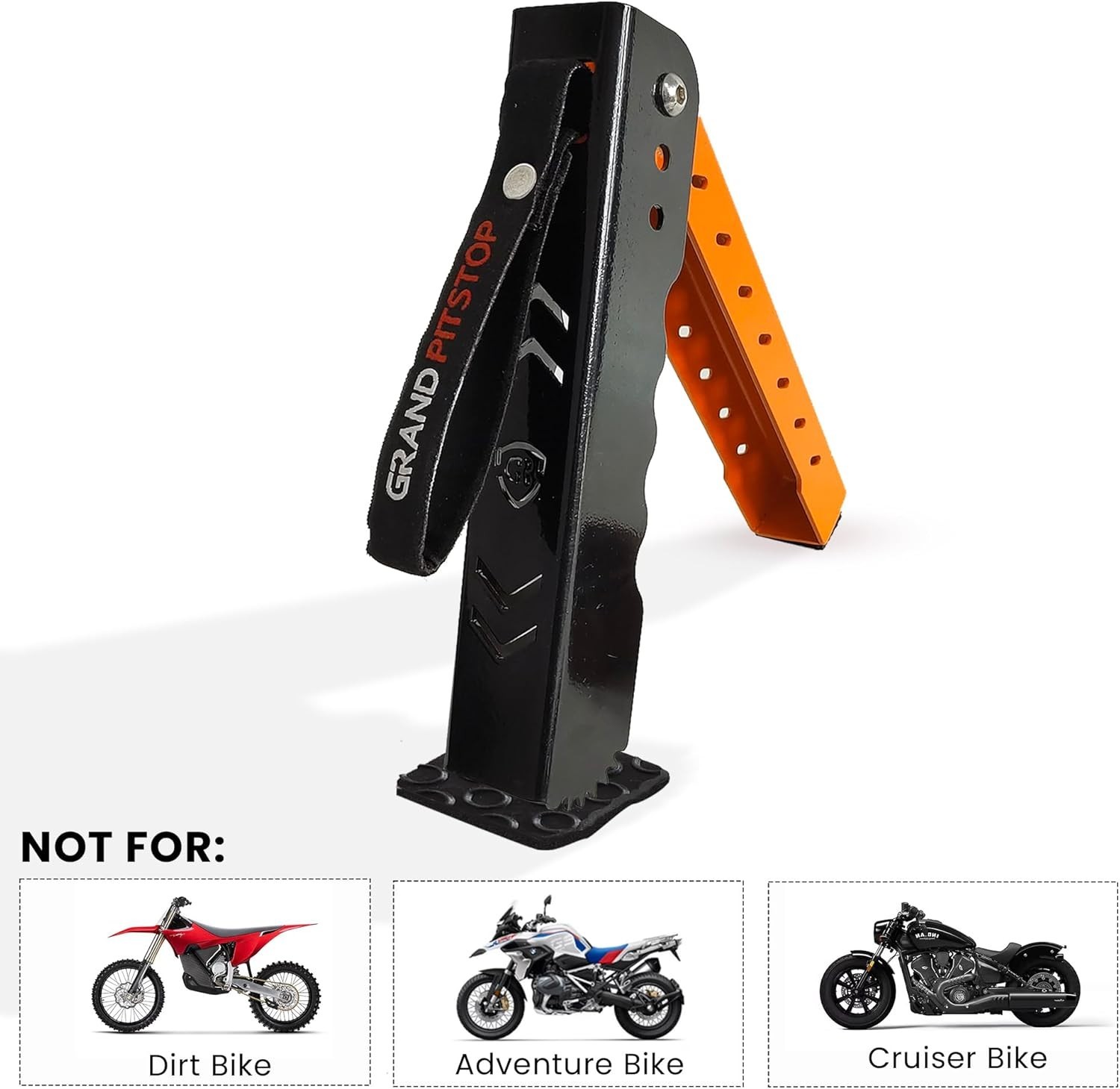 Cric moto compact mécanique levage 220kg hauteur réglable sans effort - 4