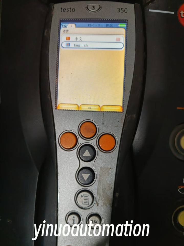 1pc Professional Test Testo 350 Analyzer / flue gas analyzer (O2 CO SO2 ...