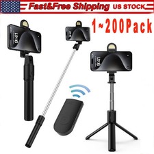 US Selfie Stick Tripod Remote Desktop Stand Phone Holder For iPhone Samsung Lot