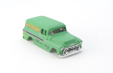 Auto World T-Jet '57 Chevy Suburban Green HO Scale Slot Car Body