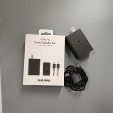 Samsung 65W PD Super Fast Trio Port Wall Char...