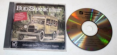 Bud Shank Sunshine Express CD 1976 Jazz Concord Collector's Edition Unreleased