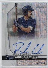2020 Bowman Sterling Prospect Wave Refractor 18/125 Ruben Cardenas Auto 1ek2