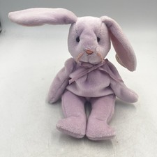 TY Beanie Baby - FLOPPITY the Purple Bunny 8.5 inch - MWMTs Stuffed Animal Toy