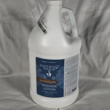 Soothing Touch Unscented Jojoba Massage & Spa Lotion 1 GAL 128FL OZ. NEW
