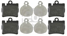 Rear axle Febi Bilstein 16438 brake pad set, disc brake for Mercedes-Benz