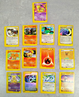 Lot 13 CARTES POKEMON Bloc Wizards Expedition Alakazam 1/165 FR JCC TCG 2002 E42