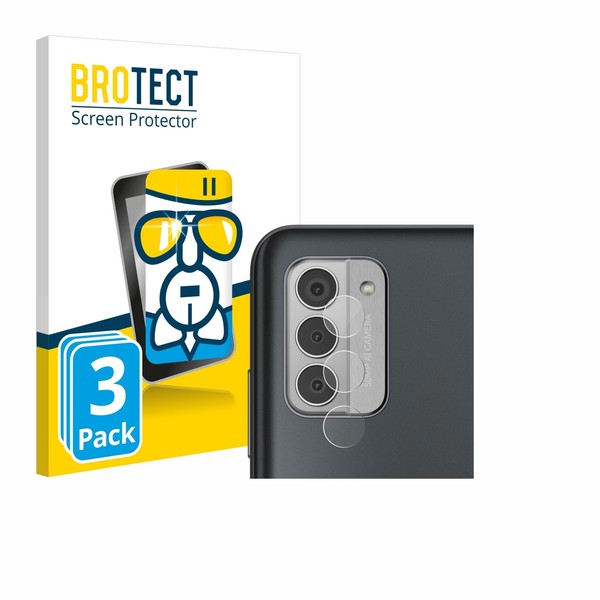 3X Panzerfolie Schutzglas FüR Nokia G42 5G (Nur Kameraschutz) Displayschutz-image
